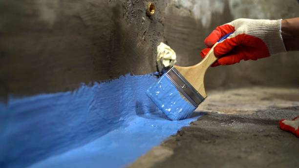 Commercial Wet Basement Repair project at a Convoy, OH business property by SJ Waterproofing Pros